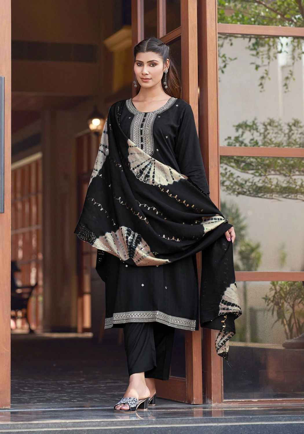 Mystic 9 Dolly Vol 1 Heavy Rayon Dobby Wholesale Readymade Salwar Suit Catalog — Wholesale Readymade Suit, MPA wholesale from Surat - Gallery Image 8